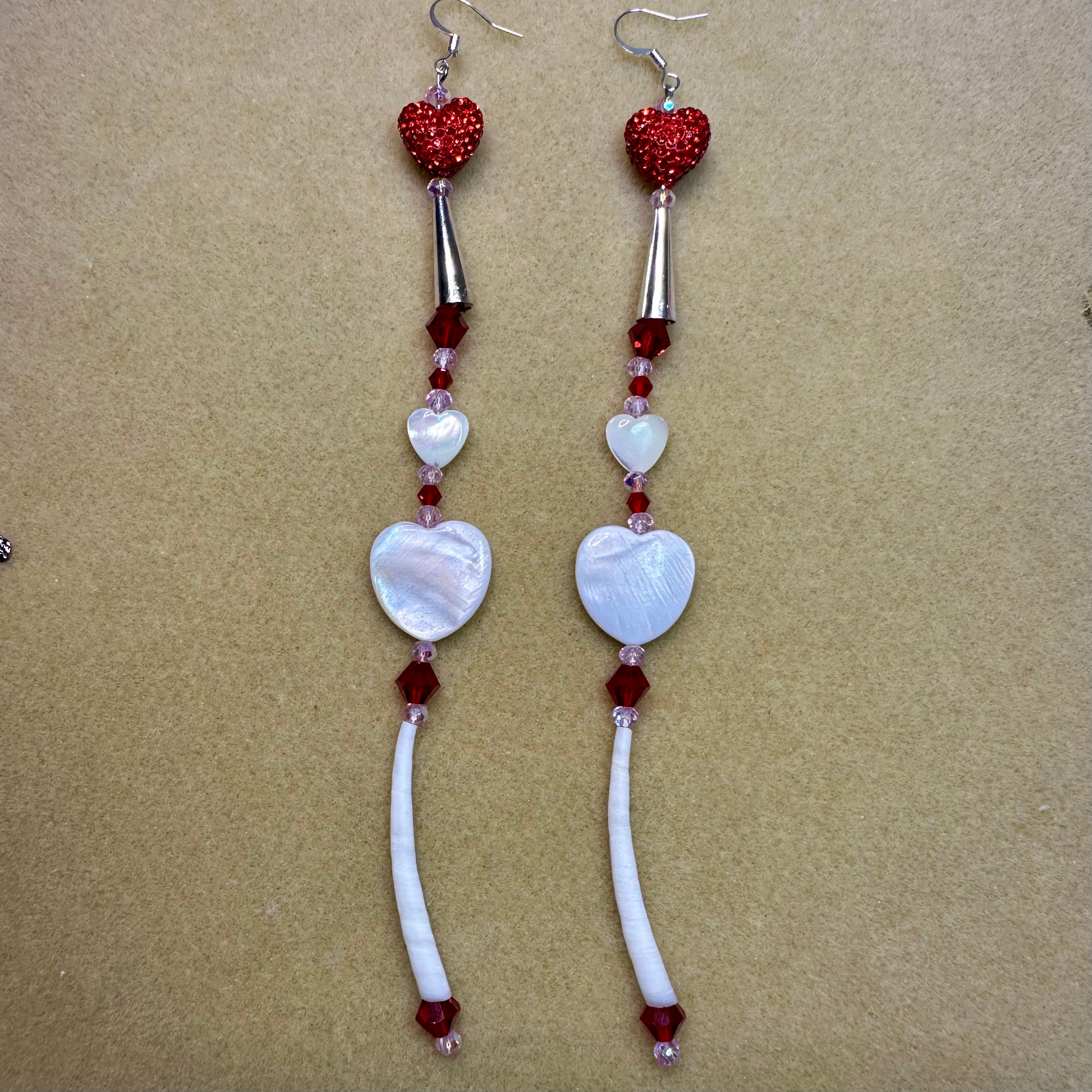 Heart Dentalium Dangles